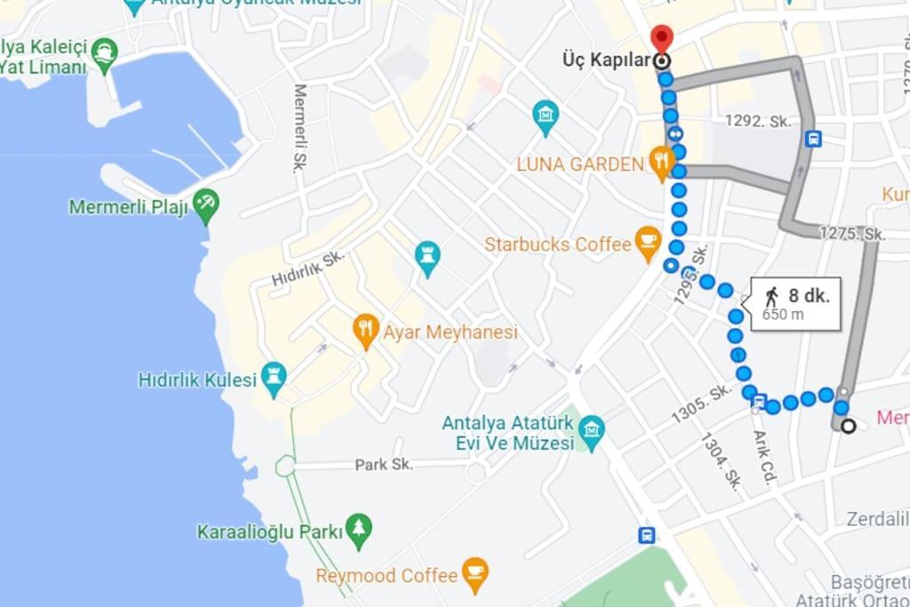 Aether Flats No7,Old Town, Beach, Central, Netflix Antalya Exteriör bild