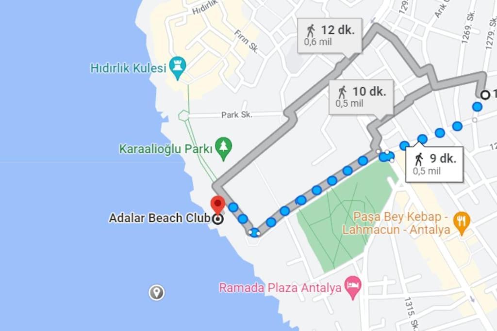 Aether Flats No7,Old Town, Beach, Central, Netflix Antalya Exteriör bild